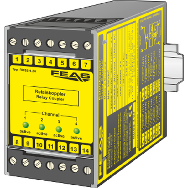 Relay coupler RKS2-4.24
