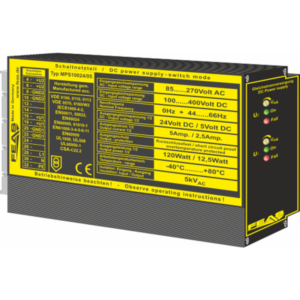 Switch mode power supply MPS10024/05-1