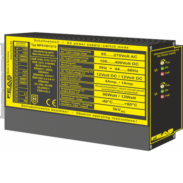 Switch mode power supply MPS10012/12-1