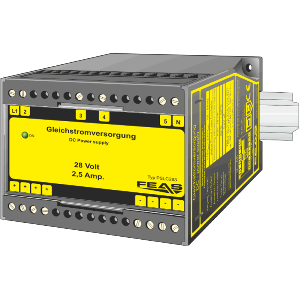 PSLC283 - ungeregeltes Netzteil - 28 VDC